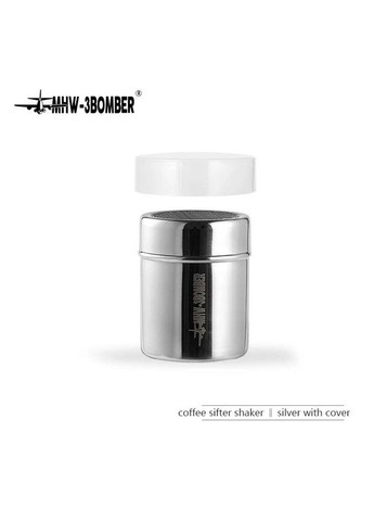 Какао шейкер 150 ml. MHW-3Bomber диспенсер Sprinkle Powder Silver (R-SP5365S-VS) No Brand (303975417)