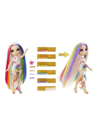 Игровой набор с куклой серии "Мел для волос и стиль" – АМАЙЯ цвет разноцветный CB-00286475 Rainbow High (363256256)