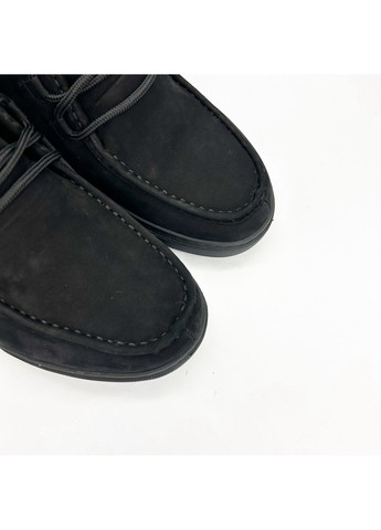 Черные зимние ботинки (р) нубук 0-2-2-8576 Stepter