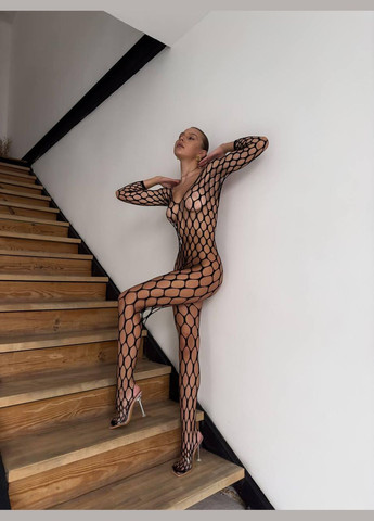 Еротичний бодістокінг з відкритим доступом No Brand (316301589)