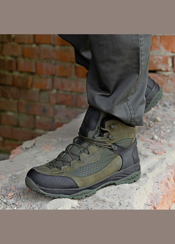 Берці Літні Чоловічі Тактичні Черевики. 36-46р Олива. Посилений носок та п'ята! STLM-1009 No Brand (289384639)