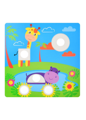 Детская мозаика 808-9 с крупными деталями Limo Toy (301791007)