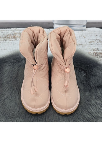 Дутики жіночі зимові рожеві на хутрі Bashili (370044034)