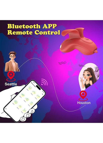 Кліторальний смарт-вібратор силіконовий з акумулятором для жінок 71 мм Love Spouse (366732762)