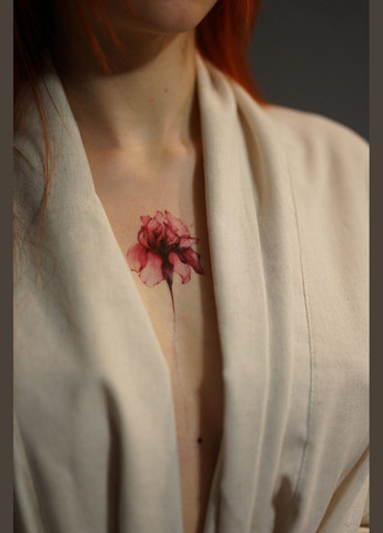 Временное тату "Акварельный цветок" Arley Sign (294720947)