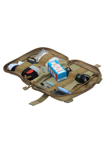 Тактична Сумка Підсумок 25.5 x 19 x 5.5 cm Coyote KT6001145 Solve (305743490)