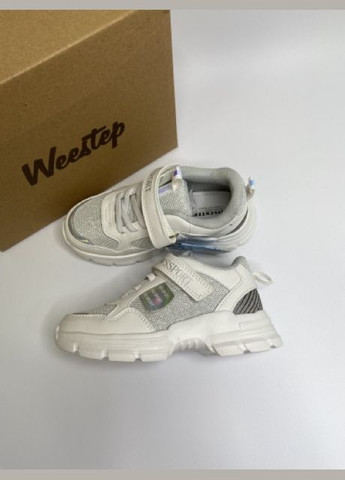 Білі осінні кросівки для дівчаток Weestep