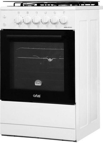 Газовая плита газовая apetito 50 02-g white Artel