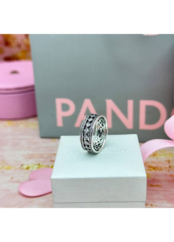 Серебряное кольцо Пандора "Вечное очарование" 191007CZ Kabluchka (355347026)