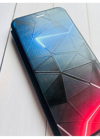 Чохол-книжка з малюнком для Samsung Galaxy A32 5G Чорний:: Рельєфний фон (принт 36) G-Case (359491241)