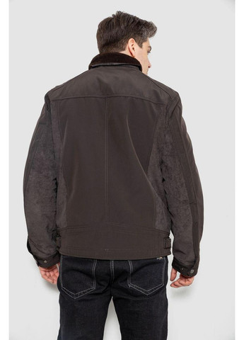 Темно-коричневая демисезонная куртка мужская демисезонная,, 244r1128 Ager