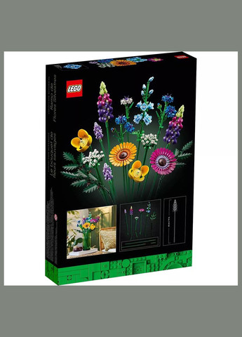 Конструктор Botanicals Букет польових квітів (10313) Lego (333253229)