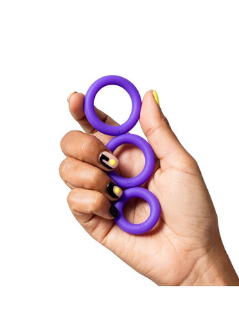 Набор эрекционных колец Remix Trio - CherryLove Romp (339867491)