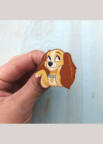 Дерев'яний значок "Леді" Cozy-Up (291162105)