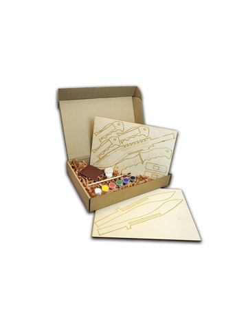 Ніж Кукрі KUKRI Standoff 2 із фанери Набір №4 KOGOTOK (335056137)