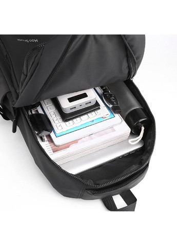 Текстильный черный рюкзак AT08-3408A Confident (278404530)