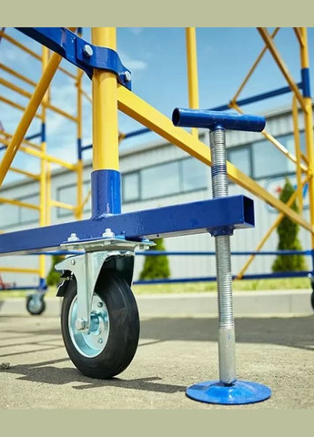 Вышка-тура PROFITEC (4.83 м, 1.35x2 м) с домкратами (25708) VIRASTAR (330625189)