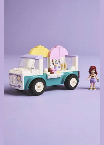 Конструктор Friends, Хартлейк-Сіті. Фургон із морозивом колір різнокольоровий ЦБ-00269199 Lego (315745239)