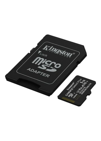 Карта пам'яті microSDXC (UHS-1 U3) Gen3 1Tb class 10 А1 V30 (R-150MB/s) (adapter SD) Kingston Canvas Select Plus (395677448)