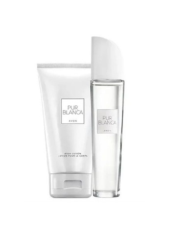 Набір жіноча туалетна вода Пур бланка 50 мл та парфумований лосьон125 мл Avon (363132614)