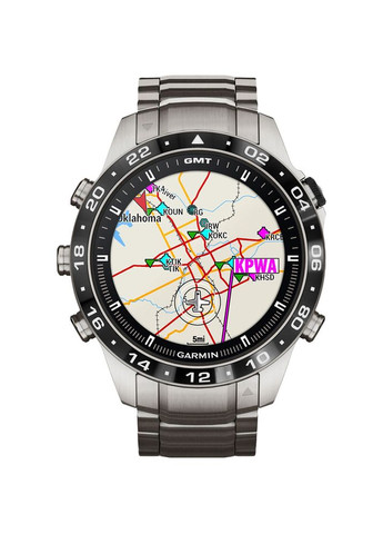 Смарт-часы MARQ Aviator Gen 2 GPS Silver (010-02648-01) Garmin (344459524)