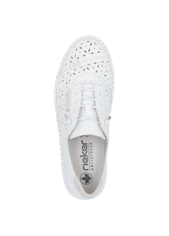 Белые весенние кеды Rieker