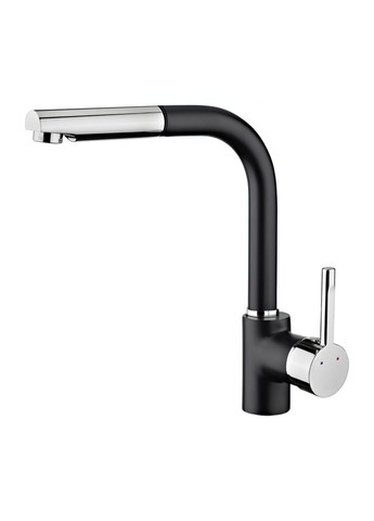 Кухонний змішувач з висувною лійкою Q411MB Valeso (364359120)