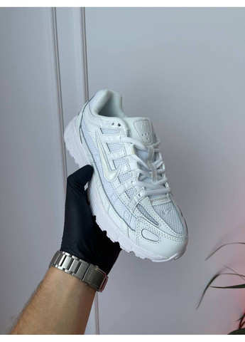 Білі Осінні кросівки чоловічі і жіночі nike p-6000 white | найк р-6000 білі No Brand