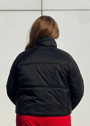 Чорна демісезонна куртка KTL&Kattaleya