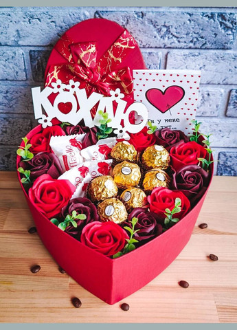 Великий подарунковий набір для дівчини, коханої дружини на день народження на день Валентина на 8 березня Yves Rocher (360549832)