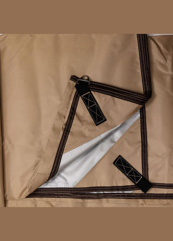 Тент навіс туристичний 3х2.95 м від сонця, дощу з люверсами Бежевий SJ-0081 LUGI (324305071)