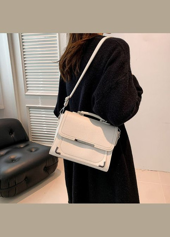 Женская сумка 2118 кросс-боди белая No Brand (326487608)