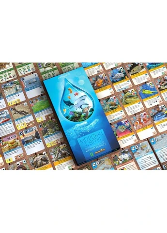 Настільна гра Новий Ковчег: Морські Світи (Ark Nova: Marine Worlds) (доповнення) (укр) ( ) iGAMES 2310 (370762450)