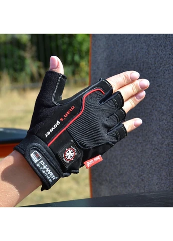Перчатки для фитнеса PS-2580 Man’s Power Black Power System (399250841)