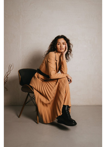 Коричневое платье 2030.5301 Seventeen