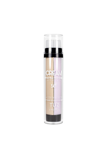 База и тональный крем 2 в 1 Primer Plus Foundation Spf 50, 2 х 25 г, Tuz (327796012)