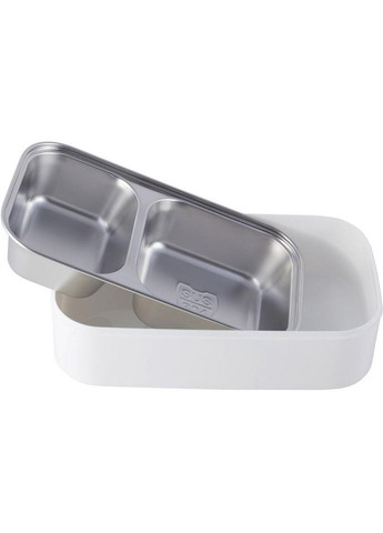 Ланч-бокс Snack, двухуровневый с приборами 1400 мл Kamille (289364272)