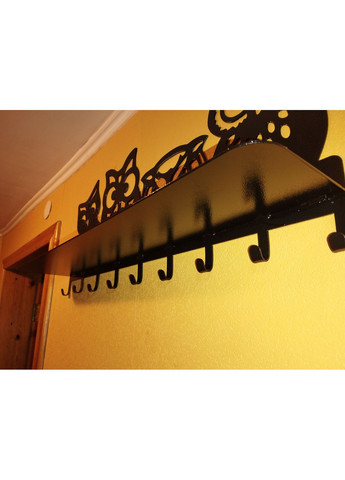 Вешалка для одежды с полочкой "Совы" No Brand (368896646)