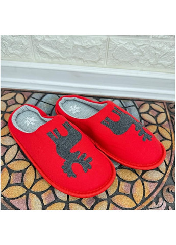 Красные тапочки кiмнатнi чоловiчi vs-0010364-3 червонi Jomix