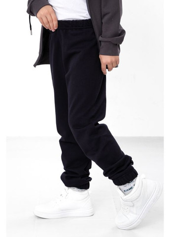 Темно-синие кэжуал демисезонные джоггеры брюки Носи своє