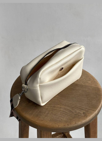 Жіноча сумка через плече 9307 крос-боді біла No Brand (296008123)