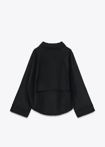 Черная демисезонная куртка Zara