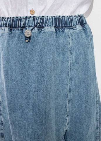 Голубая юбка Moschino Jeans