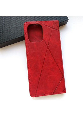 Чохол для xiaomi redmi Note 12 4g книжка підставка з магнітом і візитницею Business Leather No Brand (277753393)
