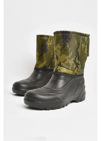 Дутики чоловічі піна зі з`ємною шкарпеткою чорного кольору Let's Shop (362627024)