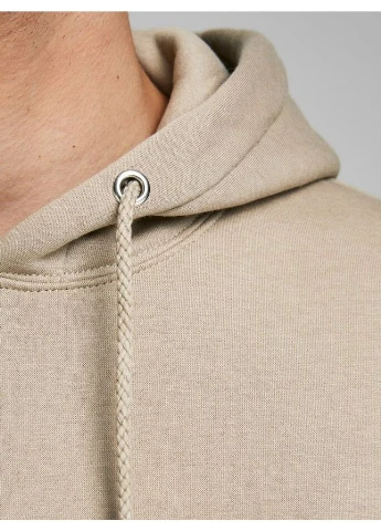 Толстовка JJESOFT SWEAT HOOD NOOS 12161145 Crockery Бежевий 12161145CROCKERY JACK&JONES (395633117)