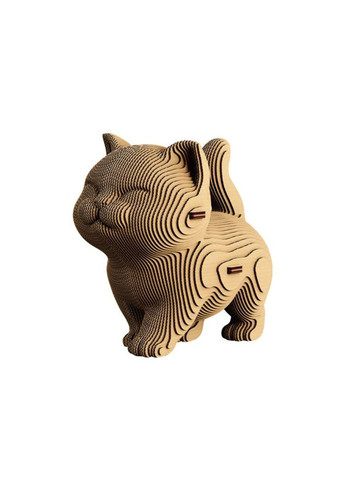 Картонный конструктор " 3D Puzzle WALKING KITTEN" цвет разноцветный ЦБ-00278685 Cartonic (364964298)