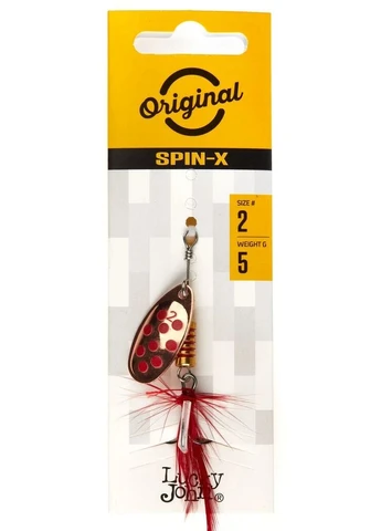 Вращающаяся блесна LJ SPIN X ROUND 02 5,0 г метал CR No Brand (402454076)