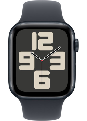 Смарт-годинник Watch SE 2 (2024) GPS 44mm Midnight Aluminium Case with Midnight Sport Band - M/L (MXEK3QH/A) Apple (370607335)