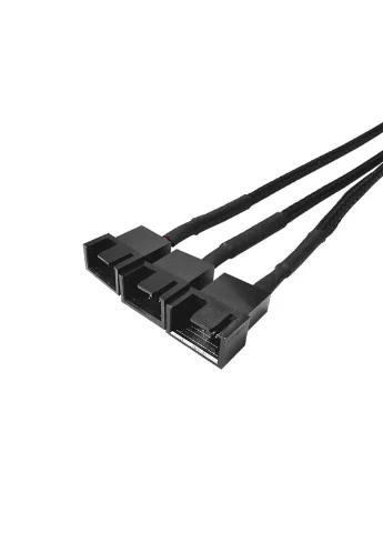 Кабель живлення внутрішній PCIePower 6p FanPower 3p F/M (мама/тато) x3 (3x12V) 0.27m Sleeve Lucom (370888500)